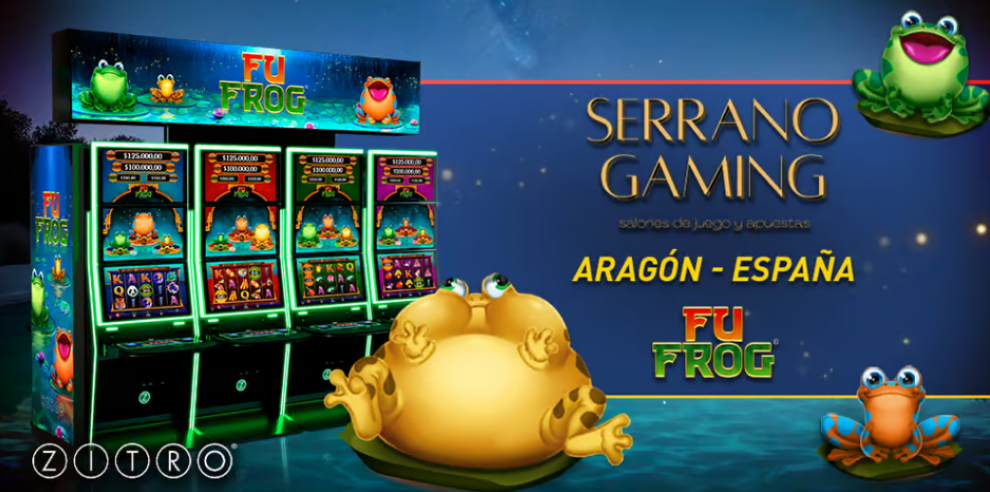 ¡Las ranas de la suerte de Zitro saltan a los salones Serrano!