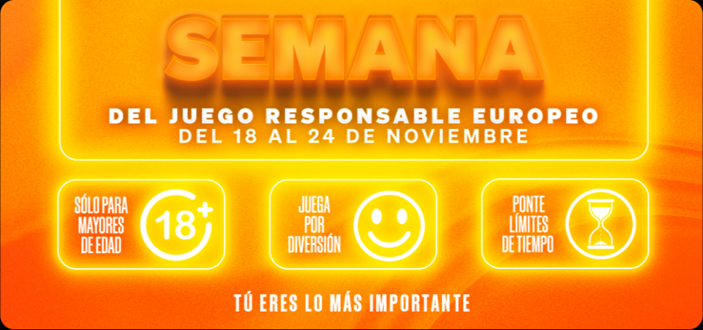 Luckia Gaming Group participa en la Semana del Juego Responsable promovida por la EGBA