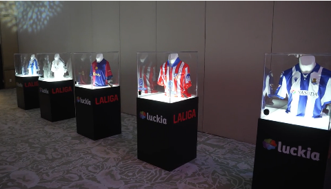 Extraordinario vídeo de Luckia de la gran fiesta en México junto a LaLiga y con Guti como embajador