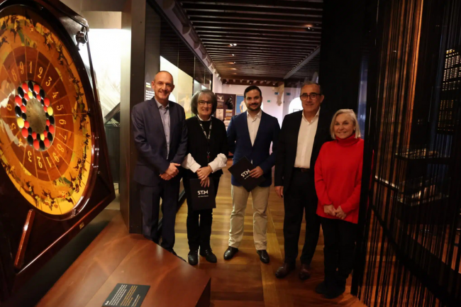  Presentación del proyecto firmado entre San Telmo Museoa y el Casino Kursaal Luckia. Fuente: San Telmo Museoa.