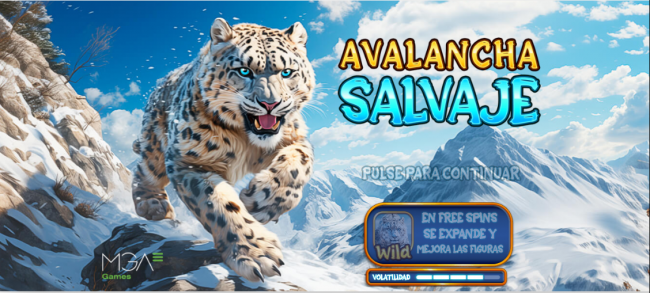Avalancha Salvaje: La nueva slot de MGA Games con Free Spins y premios de hasta 42.000 €