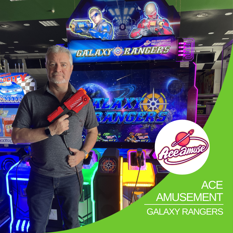 MGA Industrial presenta: Galaxy Rangers, el Videojuego que revoluciona el Área Arcade