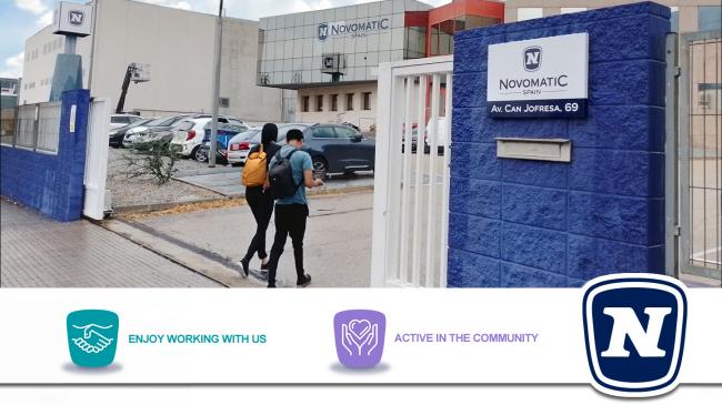 NOVOMATIC Spain Impulsa la Inclusión y la Inserción Laboral en su Compromiso con la RSC