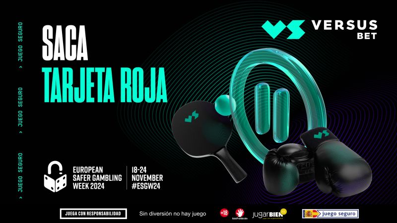 VERSUSbet refuerza su compromiso con el Juego Responsable en la Semana del Juego Seguro