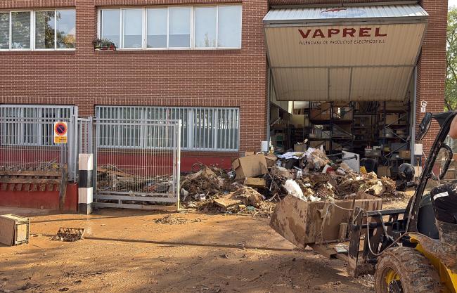 VAPREL agradece el apoyo recibido tras los daños sufridos por la DANA