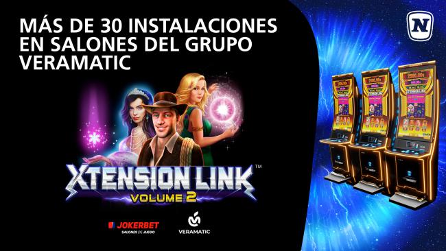 XTENSION LINK Volume 2 llega a los salones Jokerbet de Veramatic con gran éxito