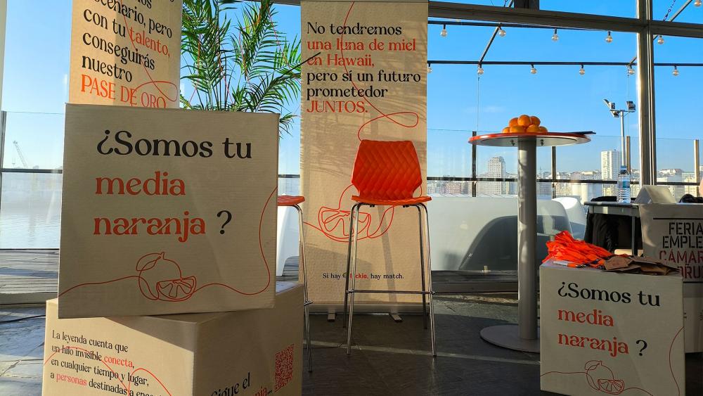 Luckia participa en la Feria de Empleo de la Cámara de Comercio de A Coruña en busca de talento