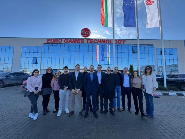 EGT organiza una visita exclusiva a su sede en Sofía para clientes de España