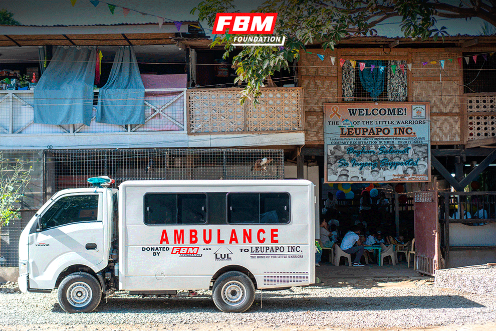 FBM Foundation entrega el primer vehículo de emergencia para combatir el cáncer pediátrico