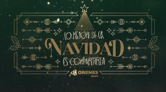 Grupo Orenes celebra la Navidad con un mensaje especial: ¡Feliz MÁS que Navidad!
VEAN EL VÍDEO