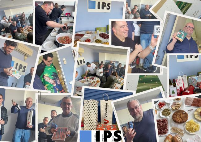 IPS celebra la Navidad con Amigo Invisible y pica-pica navideño