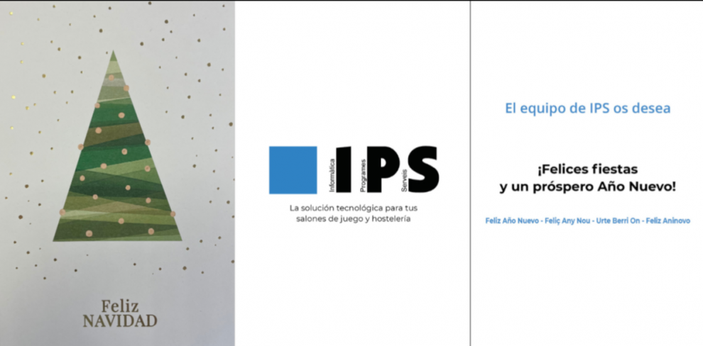 IPS felicita las fiestas y celebra el 2025 con un calendario exclusivo para sus clientes