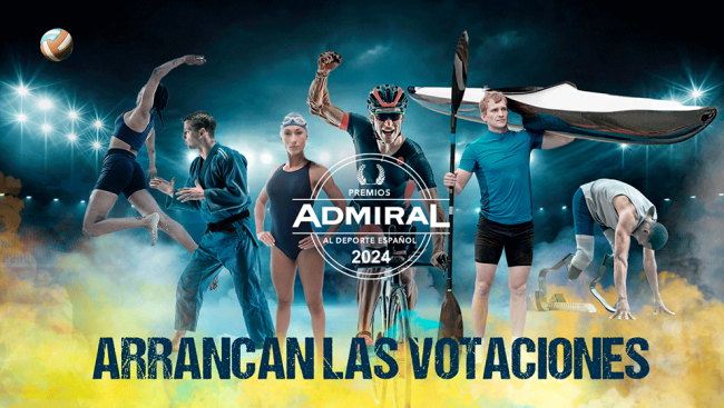 Los Premios Admiral 2024 homenajearán a los triunfadores de los Juegos de París