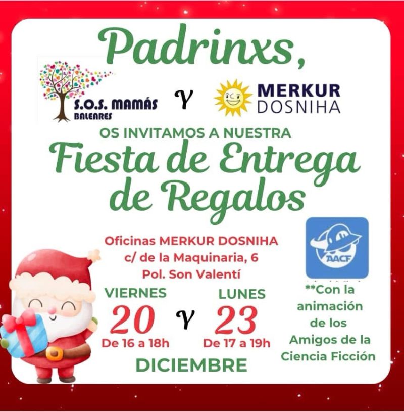 Merkur Dosniha cierra el año con solidaridad y alegría en su Fiesta de Entrega de Regalos: 4.000 REGALOS para familias desfavorecidas
FOTOS