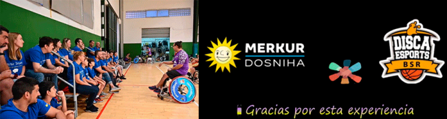 Merkur Dreams impulsa el baloncesto en silla de ruedas con el CD DISCAESPORTS