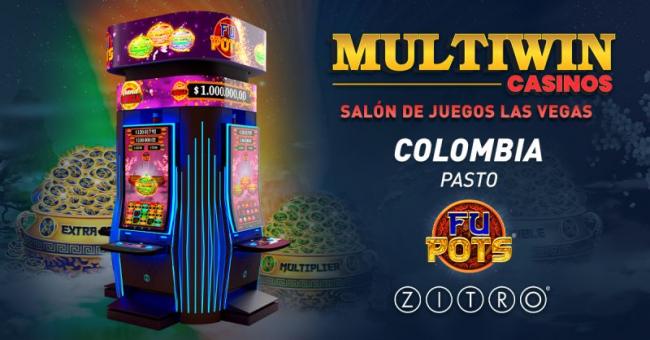 Multiwin Casinos in Colombia Welcomes Zitro’s Fu Pots Game