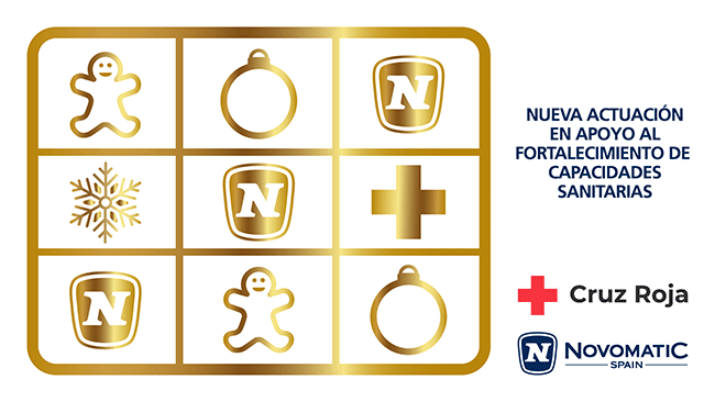 NOVOMATIC SPAIN EXTIENDE SU BRAZO SOLIDARIO ESTAS NAVIDADES