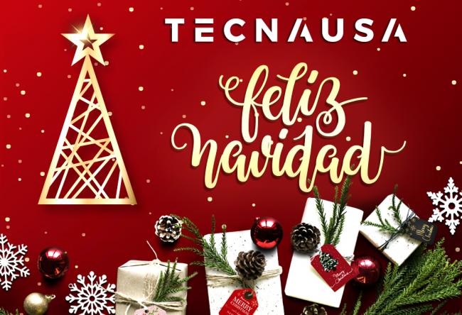 Tecnausa despide el año con optimismo y agradecimiento en su felicitación navideña