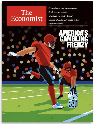 The Economist analiza el auge de las apuestas en EE.UU