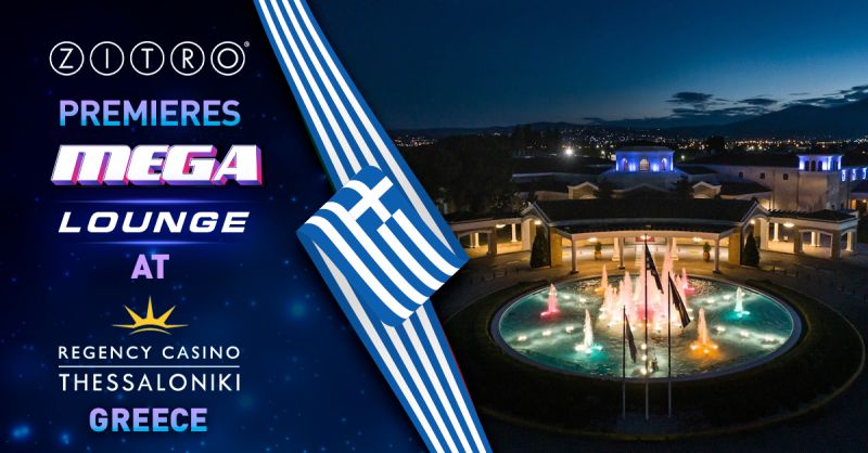 Zitro inaugura su exclusivo “Mega Lounge” en el Regency Casino Thessaloniki, Grecia