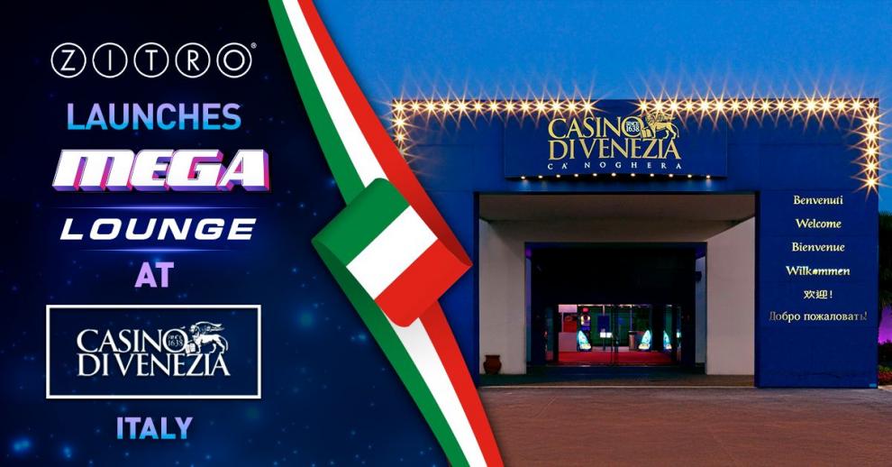 Zitro inaugura su primer Mega Lounge en Italia en el emblemático Casinò di Venezia