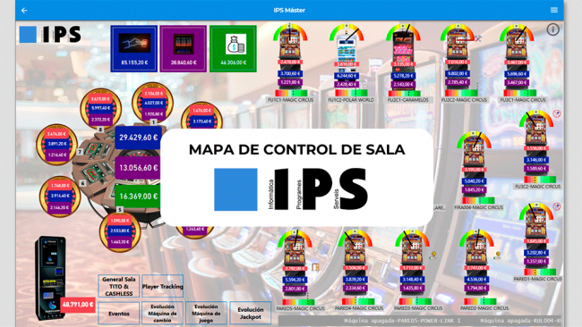 IPS Presenta Innovador Mapa de Control de Sala en ICE