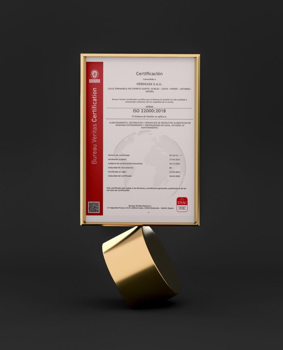 Herdicasa, del grupo DC, supera con éxito la Auditoría de Calidad