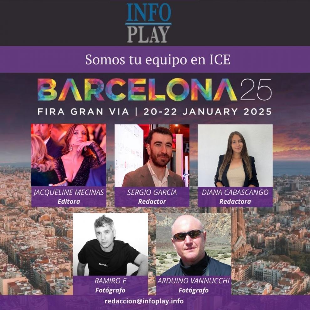 INFOPLAY.INFO despliega un equipo estelar para cubrir ICE Barcelona 2025