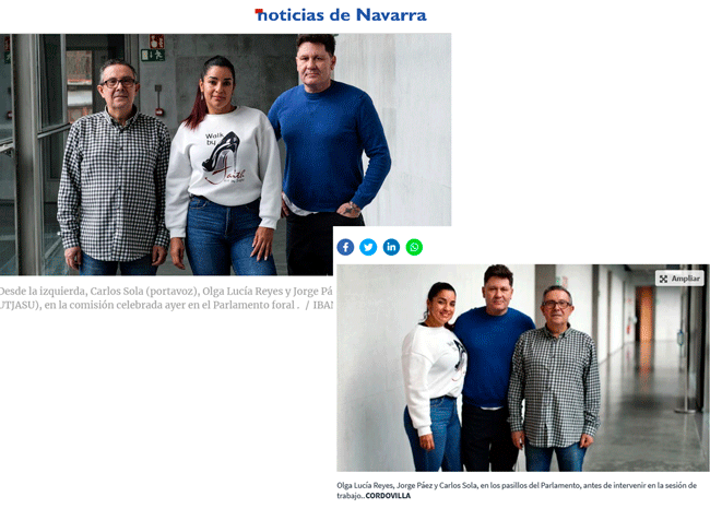 La PRENSA NAVARRA recoge la preocupación de los trabajadores de salones de juego: hasta 100 despidos por el nuevo decreto foral sobre horarios