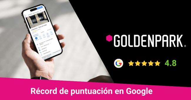 MGA Mejora la Puntuación Global de sus Salas GoldenPark en Google