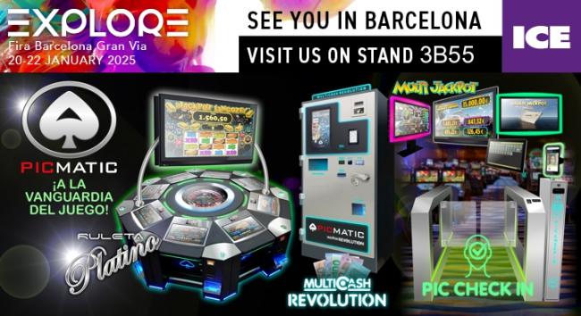  PICMATIC Presenta Nuevo Juego JACKPOT LINGOTE y Más en ICE