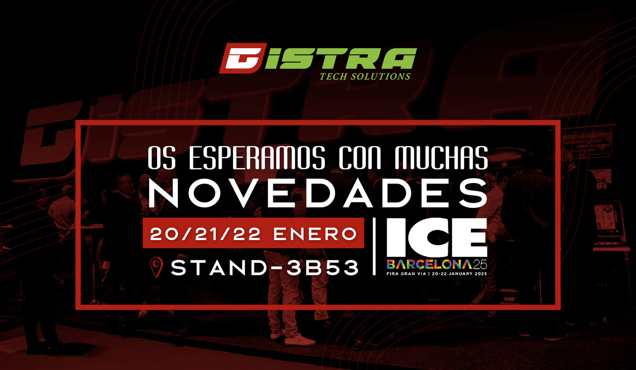 ¿Quiere conocer las últimas novedades en gestión de salas de juego? 
Hay que ir a  ver a Gistra en ICE Barcelona