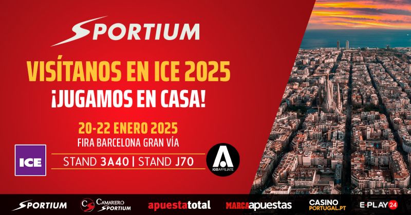 Sportium se prepara para su participación en ICE 2025 con un stand y novedades exclusivas