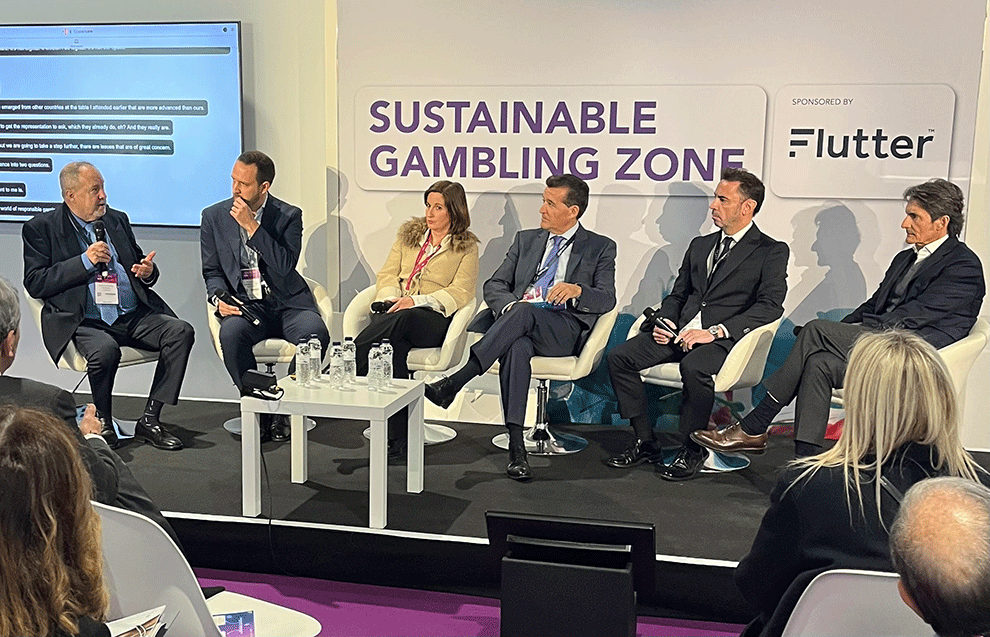 VÍDEO: Francesc Perendreu, Pol González, Esther Martín, Fernando Luis Henar, Enric Sanahuja, y Carlos Duelo lideran discusiones sobre juego responsable en ICE Barcelona