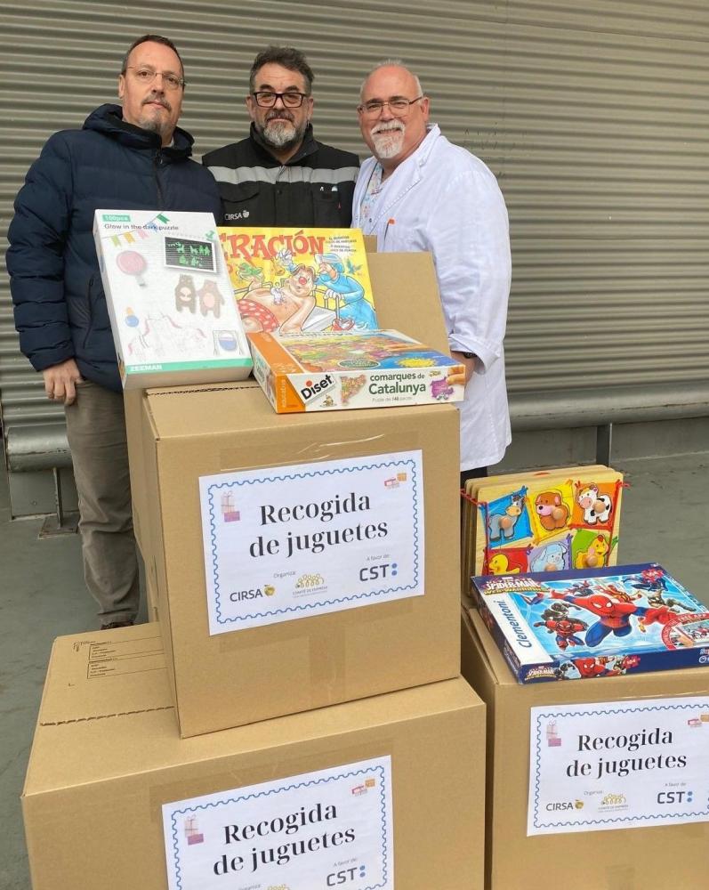 CIRSA lleva al Consorci Sanitari de Terrassa cdonaciones y mensajes navideños