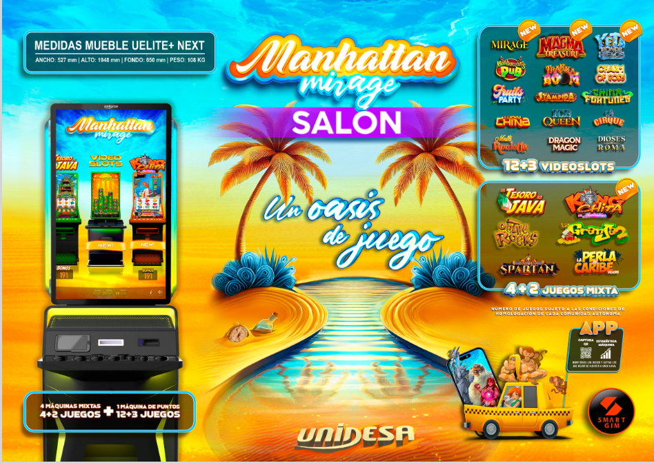 Unidesa lanza nueva imagen publicitaria en Infoplay con Manhattan Mirage
