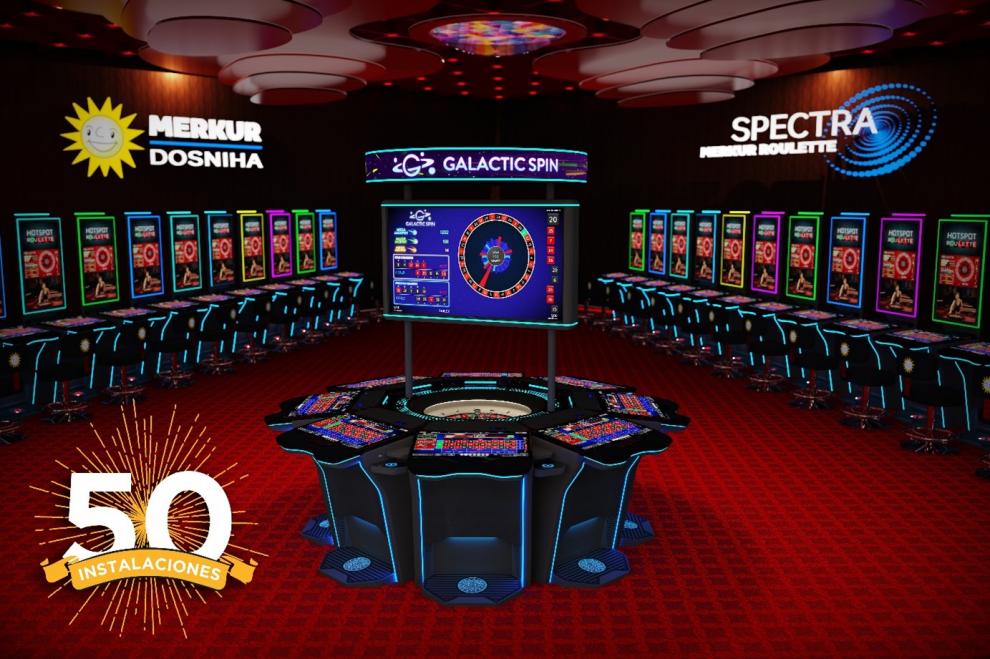 50 nuevas ruletas Spectra se instalan en las salas españolas