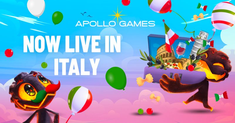 APOLLO GAMES® llega a ITALIA