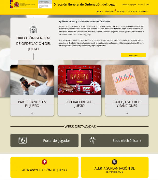  DGOJ Renueva su Web y Expande su Presencia en Redes Sociales