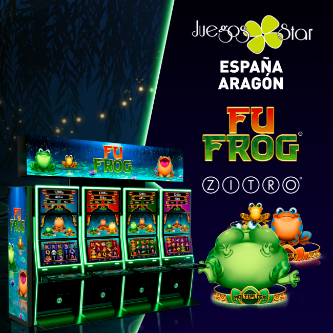 FU FROG YA BRILLA EN LOS SALONES STAR DE ZARAGOZA