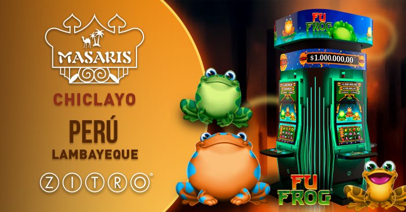 Fu Frog de Zitro triunfa en el Casino Masaris de Lambayeque, Perú