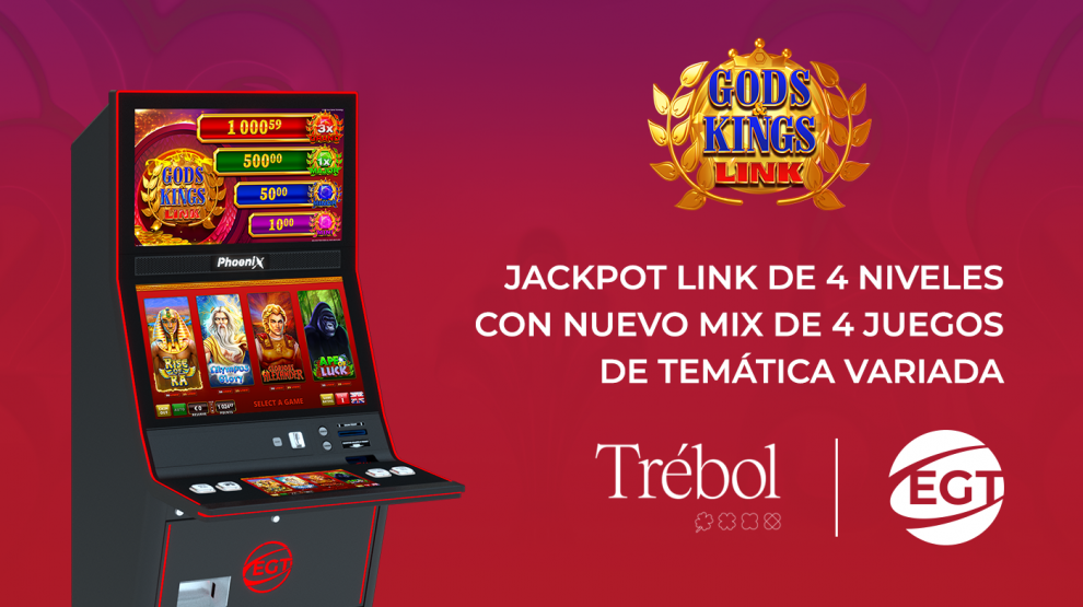 Gods & Kings Link ya se puede disfrutar en los salones del Grupo Trébol