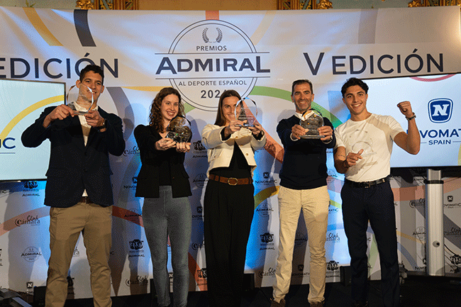 Los Premios Admiral celebran su V Edición honrando a los Mejores Deportistas de 2024 en España