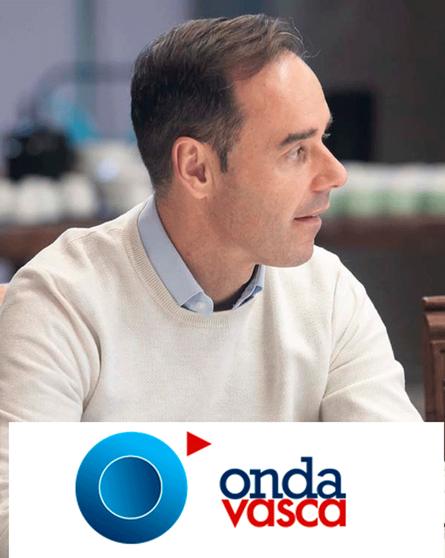 Rubén Lavín, vicepresidente de la Asociación de Salones de Euskadi, en ONDA VASCA: 
