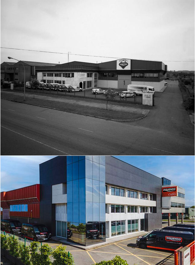 Así ha evolucionado Cafés Oquendo de nuestro admirado Grupo Díaz Carbajosa
