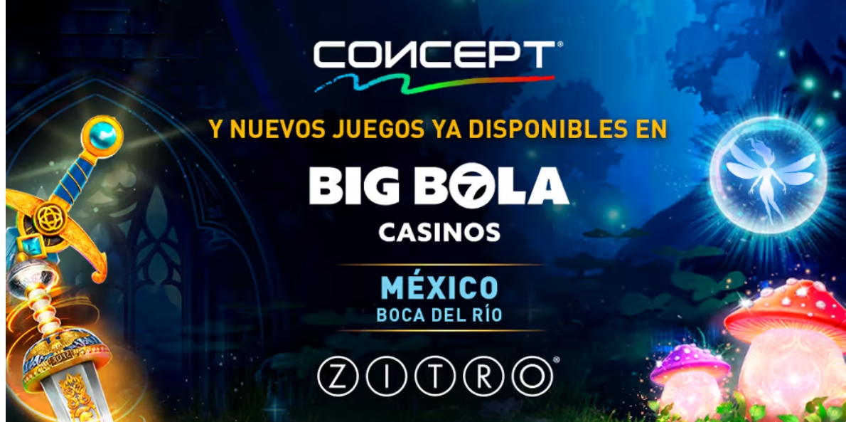 BIG BOLA CASINOS BOCA DEL RÍO INCORPORA LA LÍNEA CONCEPT DE ZITRO