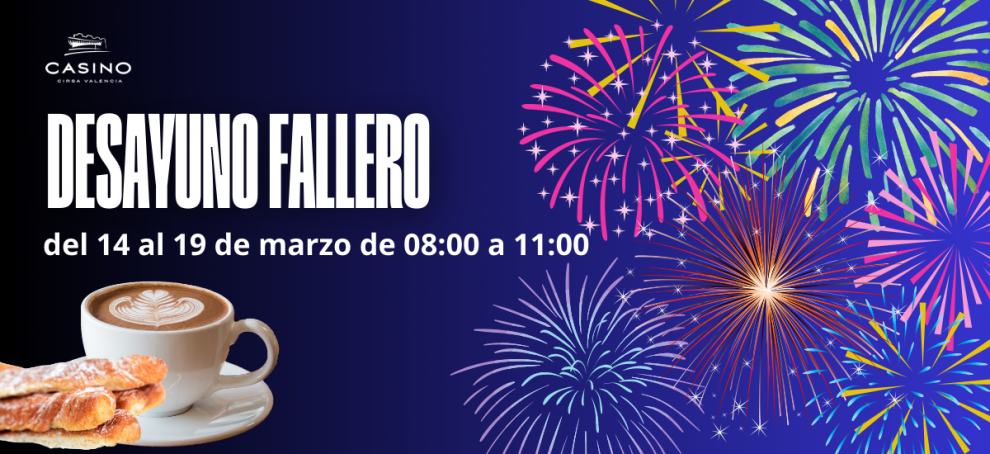 CASINO CIRSA VALENCIA inaugura los Desayunos Falleros