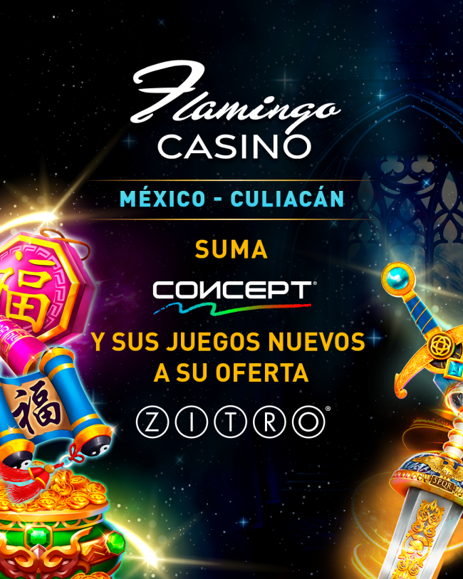 CASINO FLAMINGO EN MÉXICO INCORPORA CONCEPT A SU OFERTA DE ENTRETENIMIENTO