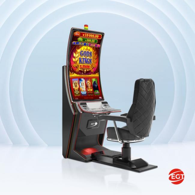 EGT España lanza los Gabinetes G55 C VIP con Pantallas Curvas HD de 55