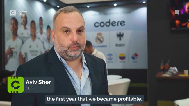 EN VÍDEO: El CEO de Codere Online, Aviv Sher, detalla logros y metas